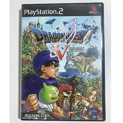 Dragon Quest V, PS2 Japonês Original (Mídia Física) - Usado