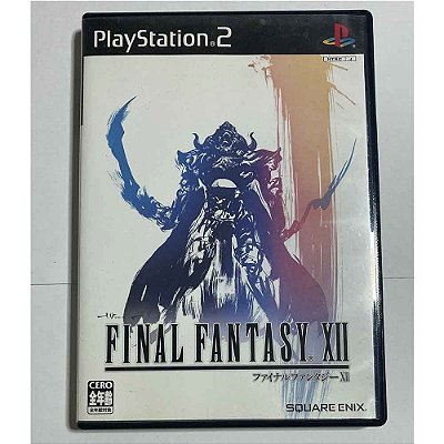 Final Fantasy XII, PS2 Japonês Original (Mídia Física) - Usado