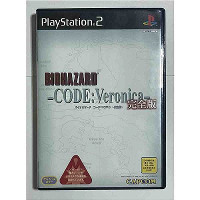Biohazard Code Veronica, PS2 Japonês Original (Mídia Física) - Usado