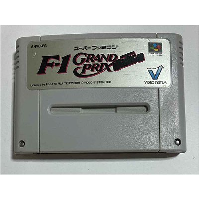 F1 Grand Prix, Super Famicom Original (Usado)