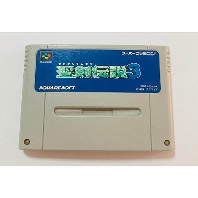 Seiken Densetsu 3 Secret Mana 3,Super Famicom Original (Usado)
