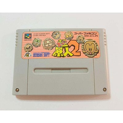 Super Genjin 2 Bonks Adventure , Super Famicom Original (Usado)