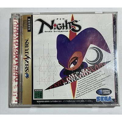 Nights Into Dreams, Saturno Japonês Original (Mídia Física) - Usado