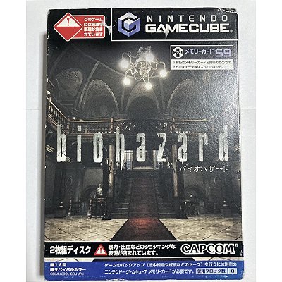 Biohazard, Gamecube Japonês Original (Mídia Física) - Usado