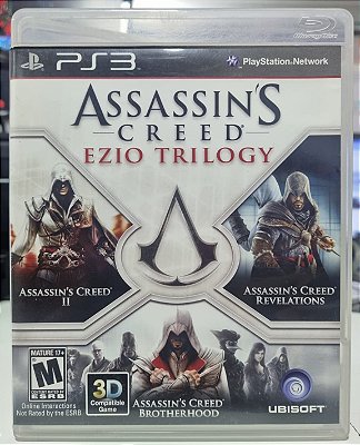 Assassin's Creed Ezio Trilogy - PS3 (Mídia Física) - USADO