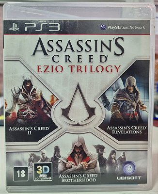 Assassin's Creed Ezio Trilogy - PS3 (Mídia Física) - USADO