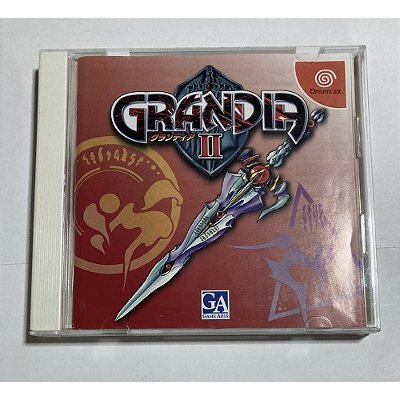 Grandia II, Dreamcast Japonês Original (Mídia Física) - Usado