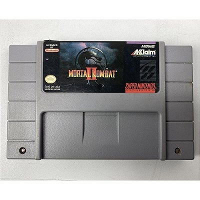 Mortal Kombat II, Super Nintendo, Cartucho Original (Usado)