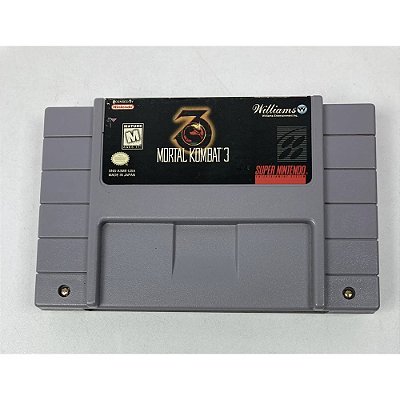 Mortal Kombat 3, Super Nintendo, Cartucho Original (Usado)