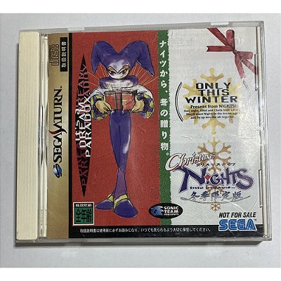 Christmas Nights into Dreams, Saturno Japonês Original (Mídia Física) - Usado