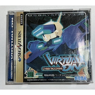 Virtual On, Saturno Japonês Original (Mídia Física) - Usado