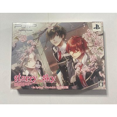 Starry Sky In Spring , PSP Japonês Original (Mídia Física) - Usado