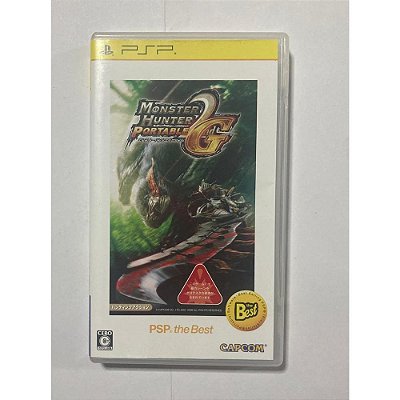 Monster Hunter Portable 2G, PSP Japonês Original (Mídia Física) - Usado