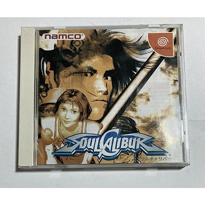Soul Calibur, Dreamcast Japonês Original (Mídia Física) - Usado