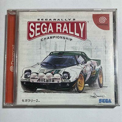 Sega Rally 2, Dreamcast Japonês Original (Mídia Física) - Usado