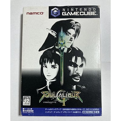 SoulCalibur II (2), Gamecube Japonês Original (Mídia Física) - Usado