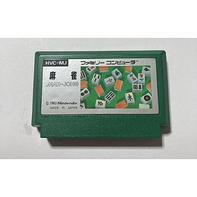 Mah-jong, Famicom Nintendinho Nes JP Original (Usado)