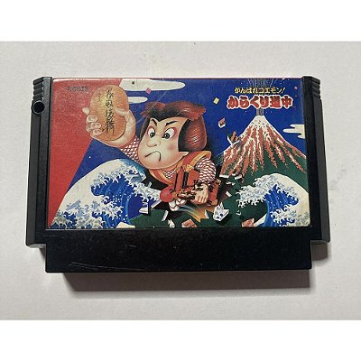 Ganbare Goemon Karakuri Dochu, Famicom Nintendinho Nes JP Original (Usado)