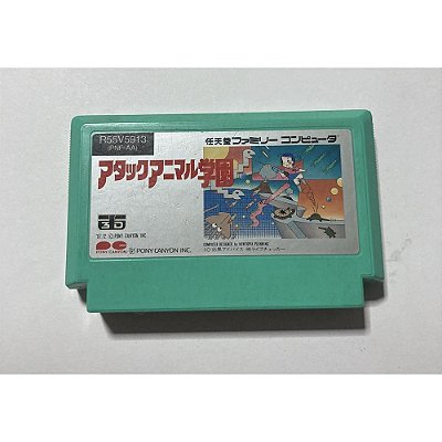 Attack Animal Gakuen,Famicom Nintendinho Nes JP Original (Usado)