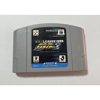 J.League 1999 Perfect Striker 2, Nintendo 64, JP, Original (Usado)