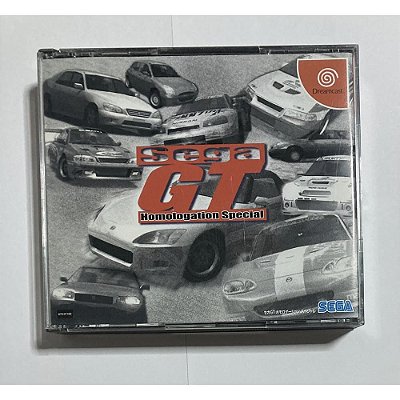 GT Homologation Special, Dreamcast Japonês Original (Mídia Física) - Usado