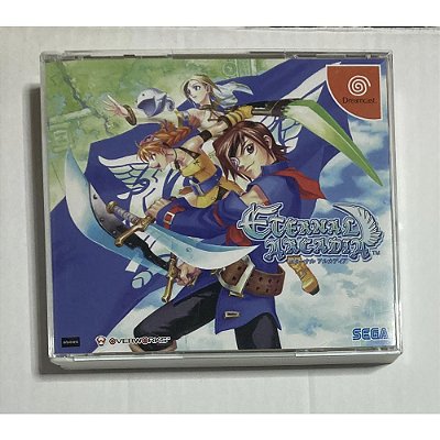 Eternal Arcadia, Dreamcast Japonês Original (Mídia Física) - Usado
