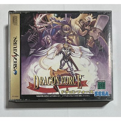 Dragon Force, Saturno Japonês Original (Mídia Física) - Usado