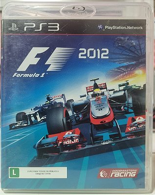 F1 2012 (Fórmula 1 2012) - PS3 (Mídia Física) - USADO