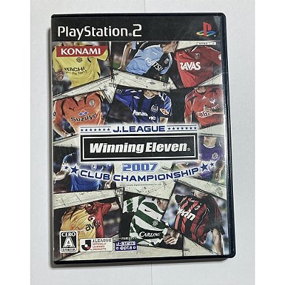 Winning Eleven 2007, PS2 Japonês Original (Mídia Física) - Usado
