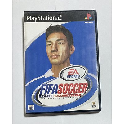 Fifa Soccer 2000 World Championship, PS2 Japonês Original (Mídia Física) - Usado