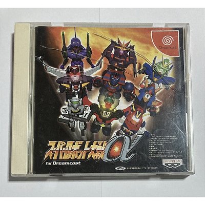 Super Robot Taisen Alpha, Dreamcast Japonês Original (Mídia Física) - Usado