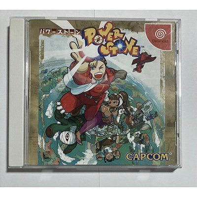 Power Stone, Dreamcast Japonês Original (Mídia Física) - Usado