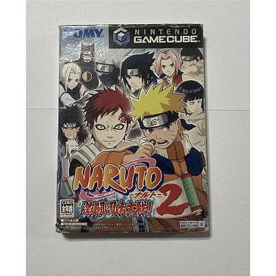 Naruto Clash Of Ninja 2, Gamecube Japonês Original (Mídia Física) - Usado