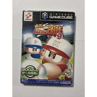 Jikkyou Powerful Pro Yakyuu 9, Gamecube Japonês Original (Mídia Física) - Usado