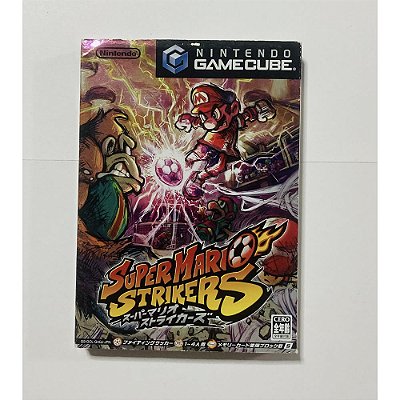 Super Mario Strikers, Gamecube Japonês Original (Mídia Física) - Usado