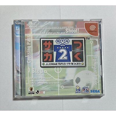 Soccer Tsuku Tokudai Gou 2, Dreamcast Japonês Original (Mídia Física) - Usado