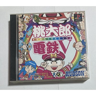 Momotarou Dentetsu V, Original PS1 JP (Usado)