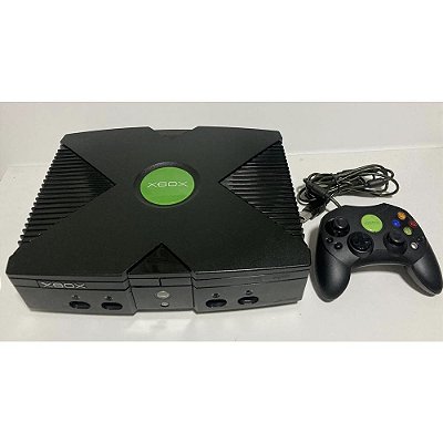 Xbox Classic, 1 Controle, Original, Microsoft (Usado)