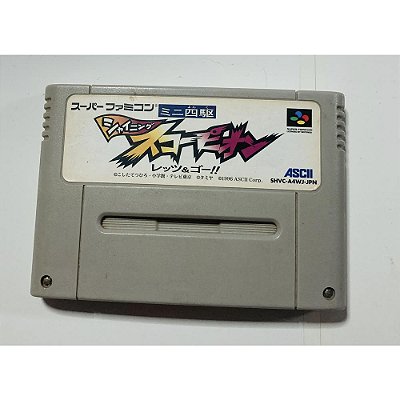 Shining Scorpion Lets & go, Super Famicom Original (Usado)