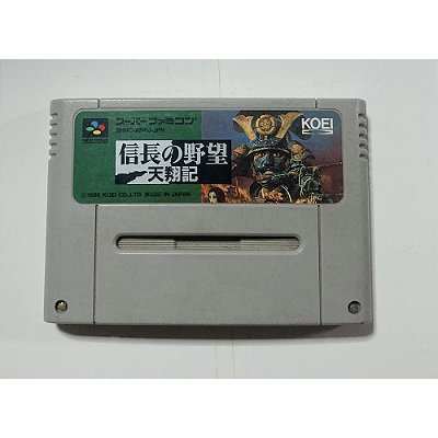 Nobunaga no Yabou: Tenshouki, Super Famicom Original (Usado)