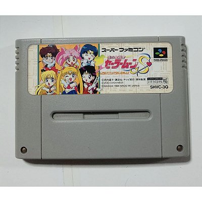 Sailor Moon S Kondo wa Puzzle de Oshioki , Super Famicom Original (Usado)