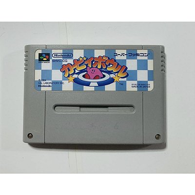 Kirby Bowl Kirby's Dream Course, Super Famicom Original (Usado)