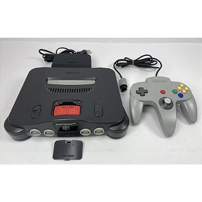 Console Nintendo 64, Com Expansion Pack, Com 1 Controle, Original Nintendo (Usado)