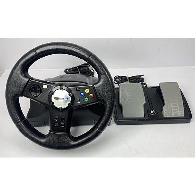Volante Logitech Nascar, para Xbox Classico, Original (Usado)
