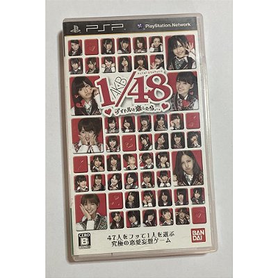 Psp Akb 1/48 , PSP Japonês Original (Mídia Física) - Usado