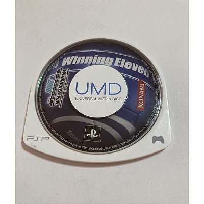 Winning Eleven 2008, SOMENTE O JOGO, PSP Japonês Original (Mídia Física) - Usado