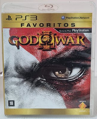 God Of War 3 (Favoritos) - PS3 (Mídia Física) - USADO