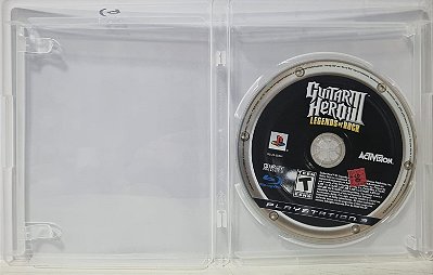 Guitar Hero 3 Legends Of Rock (Somente o DISCO) - PS3 (Mídia Física) - USADO