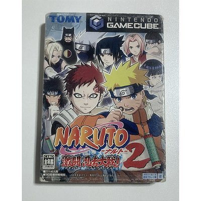 Naruto Clash Of Ninja 2, Gamecube Japonês Original (Mídia Física) - Usado