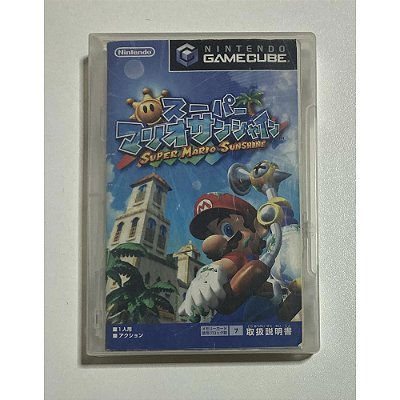 Super Mario Sunshine, Sem Capa Externa, Gamecube Japonês Original (Mídia Física) - Usado